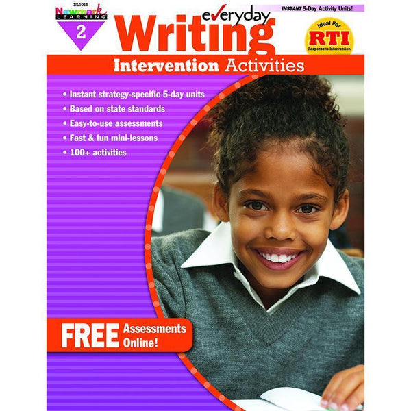 EVERYDAY WRITING GR 2 INTERVENTION-Learning Materials-JadeMoghul Inc.