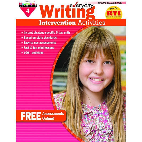 EVERYDAY WRITING GR 4 INTERVENTION-Learning Materials-JadeMoghul Inc.