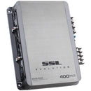 EVOLUTION Series Full-Range 400-Watt 4-Channel MOSFET Class AB Amp (Silver)-Amplifiers & Accessories-JadeMoghul Inc.