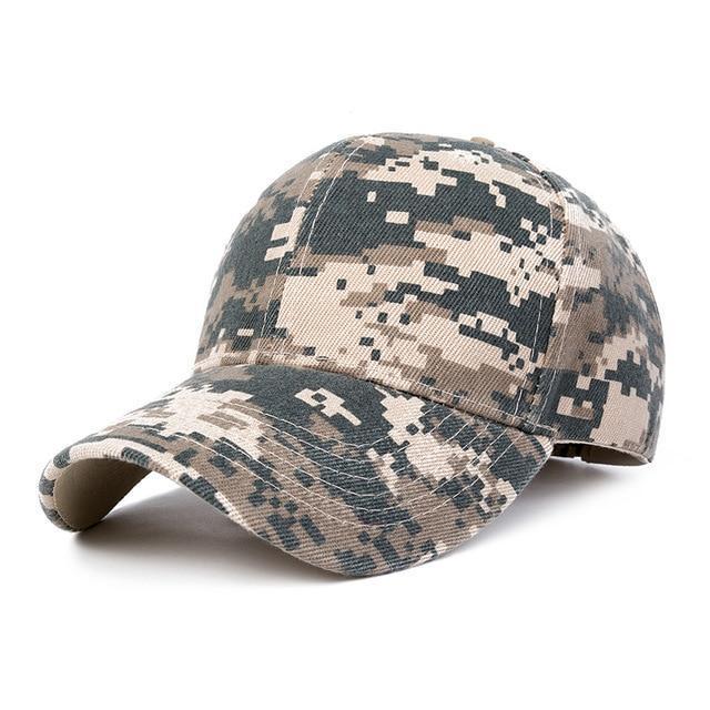Evrfelan Camo Mesh Baseball Cap Men Camouflage Caps Masculino Summer Hat Men Army Cap Trucker Snapback Hip Hop Dad Hat-Green B-JadeMoghul Inc.
