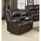 Excellent Relaxing Dark Brown Upholstery Recliner-Recliner Chairs-DARK BROWN-VINYL-JadeMoghul Inc.