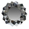 Exclusive Mirror with Polystone Frame - Benzara-Wall Mirrors-Gray-Wood-Shiny-JadeMoghul Inc.