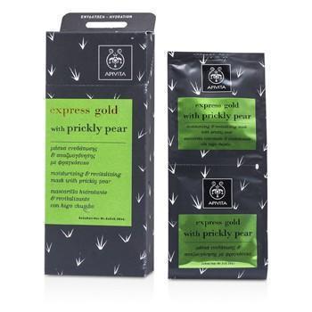 Express Gold Moisturizing & Revitalizing Mask with Prickly Pear - 6x(2x8ml)-All Skincare-JadeMoghul Inc.