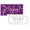 Expressions Small Ticket Harvest Gold Text With White Background (Pack of 120)-Reception Stationery-Purple Text With White Background-JadeMoghul Inc.