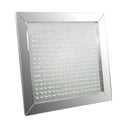 Exquisite Modern Glass Mirror with Crystal - Benzara-Wall Mirrors-Gray-Wood-Shiny-JadeMoghul Inc.