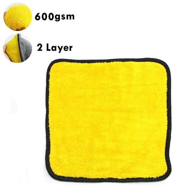 Extra Soft 30*30CM Car Wash Microfiber Towel Car Cleaning Drying Cloth Car Care Cloth Detailing Car Wash Towel Never Scratch JadeMoghul Inc. 