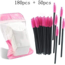 Eyelash Extension Disposable Eyebrow brush Mascara Wand Applicator Spoolers Eye Lashes Cosmetic Brushes Set makeup tools AExp