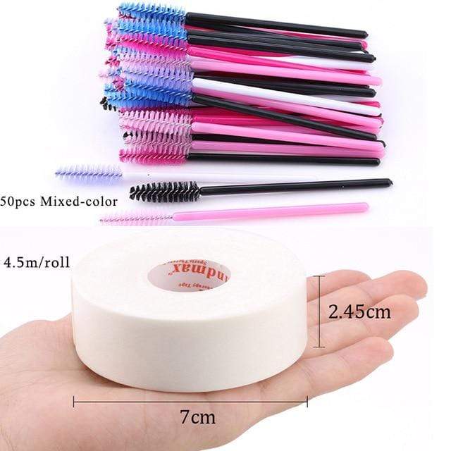 Eyelash Extension Disposable Eyebrow brush Mascara Wand Applicator Spoolers Eye Lashes Cosmetic Brushes Set makeup tools AExp