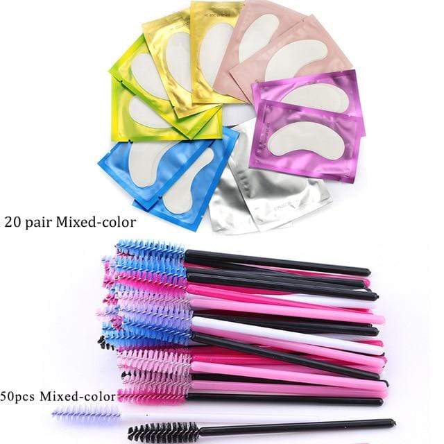Eyelash Extension Disposable Eyebrow brush Mascara Wand Applicator Spoolers Eye Lashes Cosmetic Brushes Set makeup tools AExp