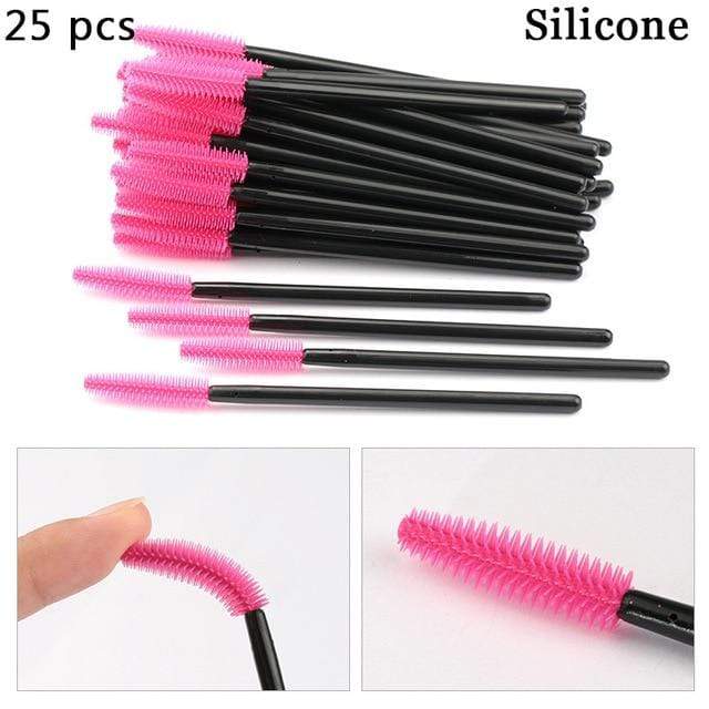 Eyelash Extension Disposable Eyebrow brush Mascara Wand Applicator Spoolers Eye Lashes Cosmetic Brushes Set makeup tools AExp