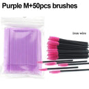 Eyelash Extension Disposable Eyebrow brush Mascara Wand Applicator Spoolers Eye Lashes Cosmetic Brushes Set makeup tools AExp