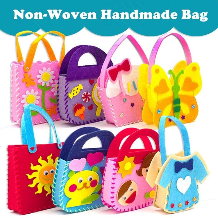 Fabric DIY Children Handbag