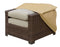 Fabric Dust Cover for Outdoor Chairs, Medium, Light Brown-Chairs-Brown-Fabric-JadeMoghul Inc.