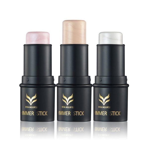 Face Makeup Foundation Highlighter Concealer maquiagem Cream Shimmer Illuminating Highlight Stick Shimmer Contour Bronzing Cream-1-JadeMoghul Inc.