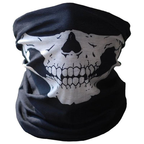 Face Mask Bicycle Ski Skull Half Face Mask Ghost Scarf Multi Use Neck Warmer COD 2017,JULY,5--JadeMoghul Inc.