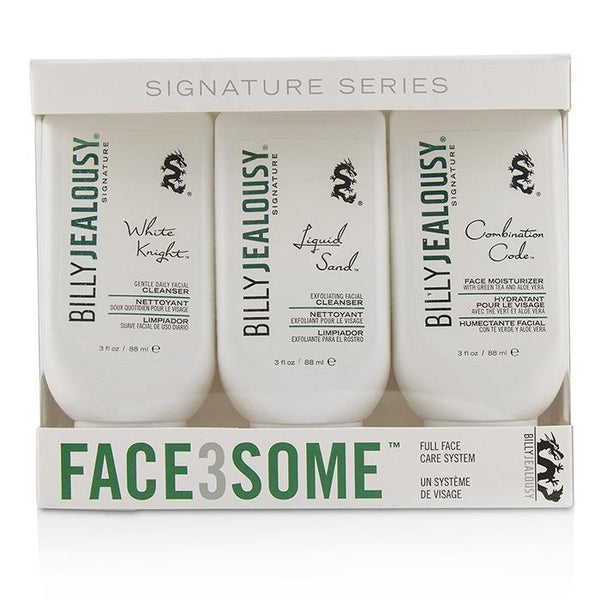 Face3Some Kit: Face Moisturizer 88ml + Exfoliating Facial Cleanser 88ml + Gentle Daily Facial Cleanser 88ml - 3pcs-Men's Skin-JadeMoghul Inc.