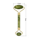 Facial Massage Roller Guasha Board Double Heads Jade Stone Face Lift Body Skin Relaxation Slimming Beauty Neck Thin Lift AExp