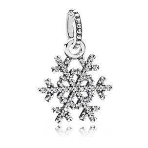 FAHMI New Women's Fashion 925 Sterling Silver Jewelry Snowflake Pendant Necklace Cute Gift Girls Lady y Horse Heart shaped key-Black-JadeMoghul Inc.