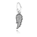 FAHMI New Women's Fashion 925 Sterling Silver Jewelry Snowflake Pendant Necklace Cute Gift Girls Lady y Horse Heart shaped key-Gray-JadeMoghul Inc.