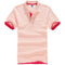FALIZA 2018 New Brand Camisa Polos Shirt Men Design Breathable Cotton Casual Short Sleeve Mens Polos Shirts Plus Size XXXL TX107-Light Pink Red-S-JadeMoghul Inc.