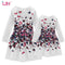 Family Clothing 2017 Autumn Butterfly Print Family Dresses Mom and Daughter Dress Mother Daughter Matching Clothes Family Outfit-White-Mother L-JadeMoghul Inc.