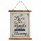 Decoration Ideas Family Love Linen Wall Art
