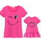 Family matching clothes mother daughter dresses son outfits cotton casual short-sleeve T-shirt family look father baby clothing-blue-Female 160-JadeMoghul Inc.