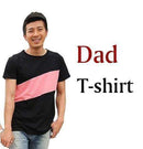 Family Matching Summer Outfits-black Dad t shirt-S-JadeMoghul Inc.