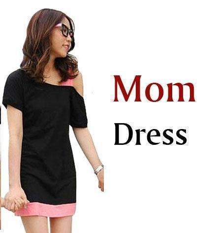 Family Matching Summer Outfits-black Mom dress-XXL-JadeMoghul Inc.