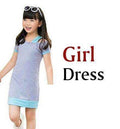 Family Matching Summer Outfits-Grey Girl dress-S-JadeMoghul Inc.