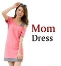 Family Matching Summer Outfits-pink Mom dress-XXL-JadeMoghul Inc.