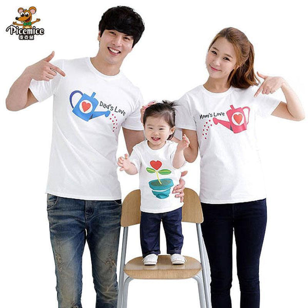 Family Set - T-Shirt Matching Family Clothing Outfits For Family-child-M-JadeMoghul Inc.