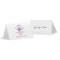 Fanciful Monogram Place Card With Fold Indigo Blue (Pack of 1)-Table Planning Accessories-Lavender-JadeMoghul Inc.