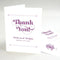 Fanciful Monogram Thank You Card Indigo Blue (Pack of 1)-Weddingstar-Black-JadeMoghul Inc.