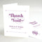 Fanciful Monogram Thank You Card Indigo Blue (Pack of 1)-Weddingstar-Charcoal-JadeMoghul Inc.