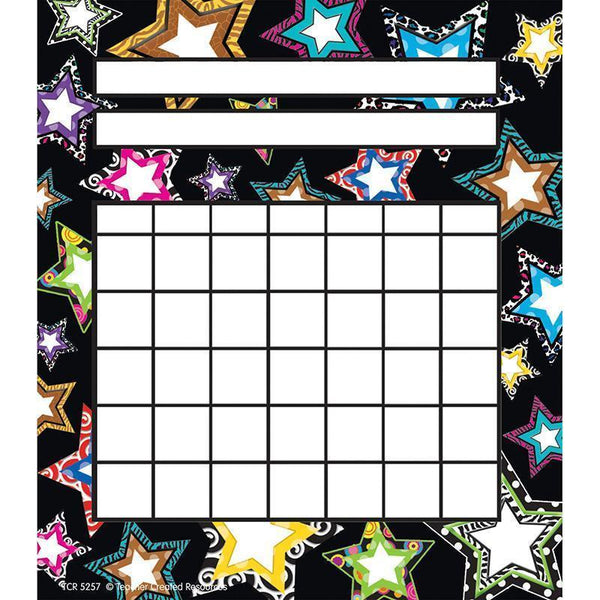 FANCY STARS INCENTIVE CHARTS PACK-Learning Materials-JadeMoghul Inc.