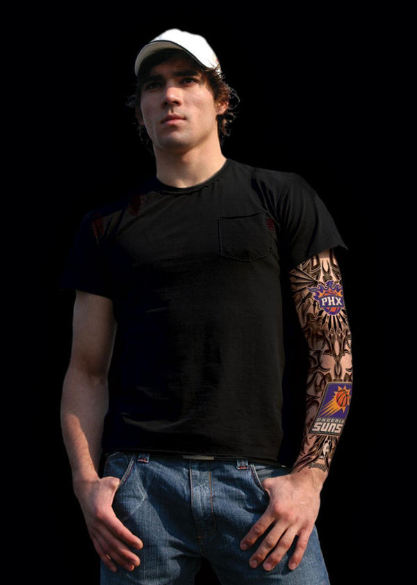 Fans Ink Tribal Tattoo Caucasian - Phoenix Suns-LICENSED NOVELTIES-JadeMoghul Inc.