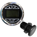 Faria 2" Depth Sounder w-Thru-Hull Transducer - Chesapeake Black - Stainless Steel Bezel [13795]-Instruments - Depth/Temp-JadeMoghul Inc.