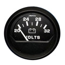 Faria 2" Voltmeter (20-30V) - Euro Black [12860]-Gauges-JadeMoghul Inc.