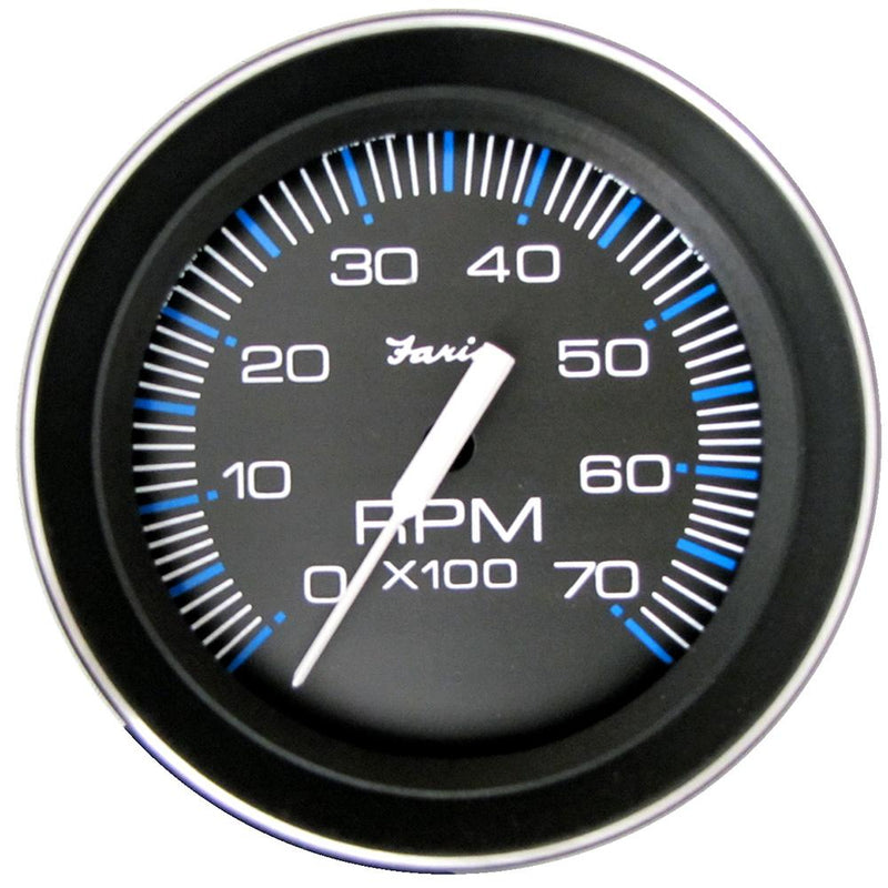 Faria 4" Tachometer (7000 RPM) (All Outboard) Coral w-Stainless Steel Bezel [33005]-Gauges-JadeMoghul Inc.