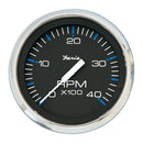 Faria Chesapeake Black SS 4" Tachometer - 4,000 RPM (Diesel - Mechanical Takeoff & Var Ratio Alt) [33742]-Gauges-JadeMoghul Inc.