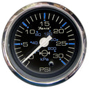 Faria Chesapeake Black SS2" Water Pressure Gauge Kit - 30 PSI [13712]-Gauges-JadeMoghul Inc.