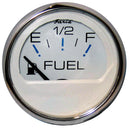 Faria Chesapeake White SS 2" Fuel Level Gauge (E-1-2-F) [13801]-Gauges-JadeMoghul Inc.