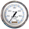 Faria Chesapeake White SS 4" Tachometer w-Hourmeter - 6,000 RPM (Gas - Inboard) [33832]-Gauges-JadeMoghul Inc.