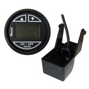 Faria Euro Black 2" Depth Sounder w-Transom Mount Transducer [12850]-Gauges-JadeMoghul Inc.