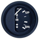 Faria Euro Black 2" Trim Gauge (Mercury - Mariner - Mercruiser - Volvo DP - Yamaha-2001 and newer) [12828]-Gauges-JadeMoghul Inc.