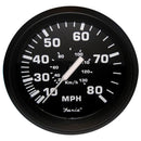 Faria Euro Black 4" Speedometer - 80MPH (Mechanical) [32812]-Gauges-JadeMoghul Inc.