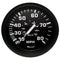 Faria Euro Black 4" Speedometer - 80MPH (Mechanical) [32812]-Gauges-JadeMoghul Inc.