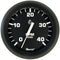 Faria Euro Black 4" Tachometer - 4,000 RPM (Diesel - Mechanical Takeoff & Var Ratio Alt) [32842]-Gauges-JadeMoghul Inc.