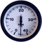 Faria Euro White 4" Tachometer - 4,000 RPM (Diesel - Mechanical Takeoff & Var Ratio Alt) [32942]-Gauges-JadeMoghul Inc.